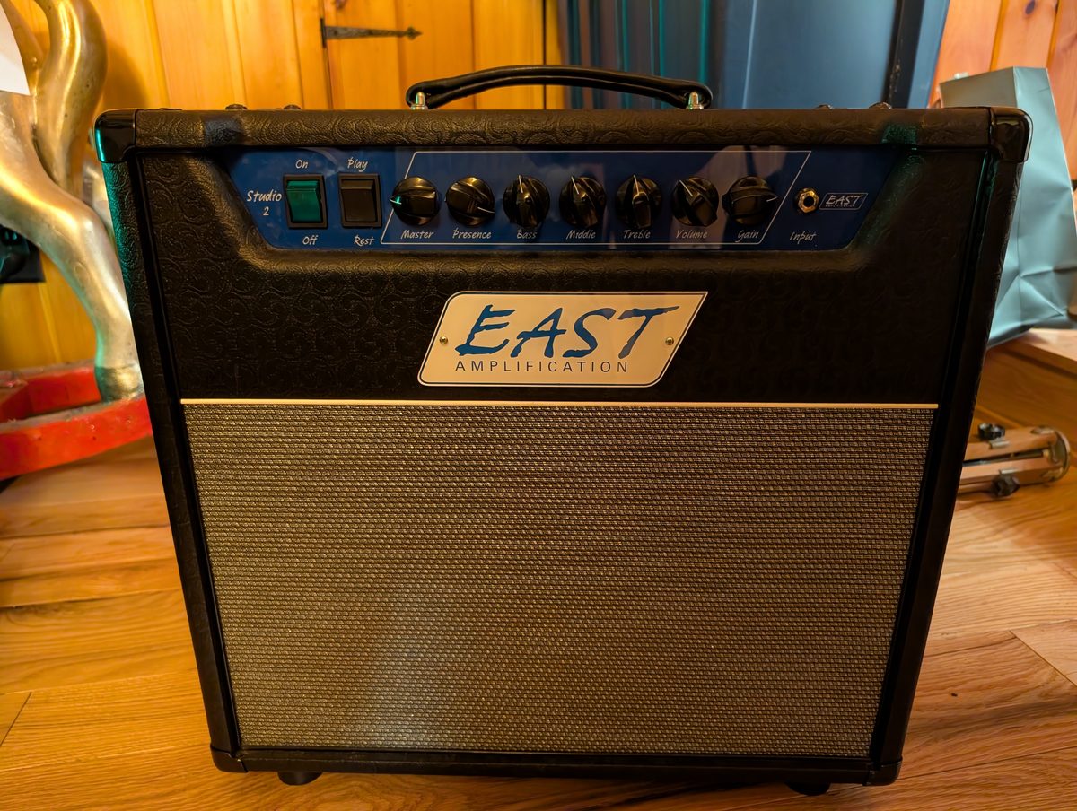 The author's EAST Amplification Studio 2 combo